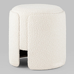 Дизайнерский Пуф Букле Poof Alice White Boucle  варинант исполнения - 3 | Loft Concept в Твери