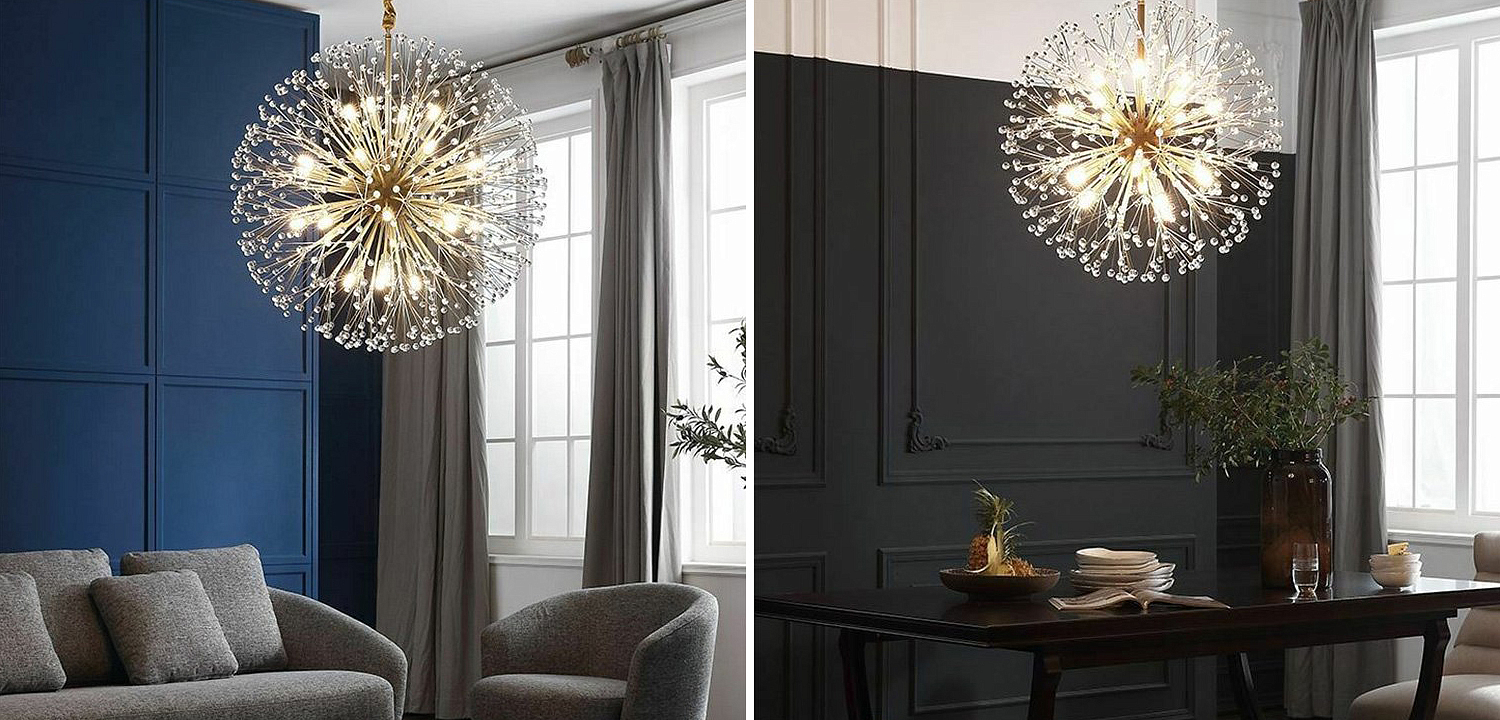 Люстра Dickinson Gold Chandelier Люстра Dickinson Gold Chandelier - Loft-Concept в Твери