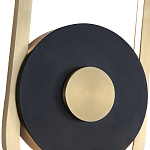 Бра с овальной рамой цвета латунь Midnight Orbit варинант исполнения - 1 | Loft Concept в Твери