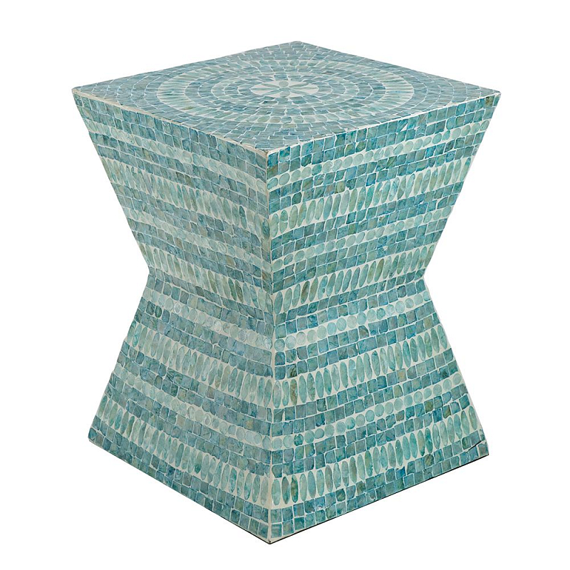 Столик дизайнерский Tiles of the sea Синий Столик дизайнерский Tiles of the sea Синий в Твери | Loft Concept