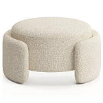Круглая Оттоманка Alice ткань букле варинант исполнения - 2 | Loft Concept в Твери