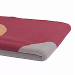 Плед из хлопка с абстрактным принтом Elysian Flow Ember варинант исполнения - 3 | Loft Concept в Твери