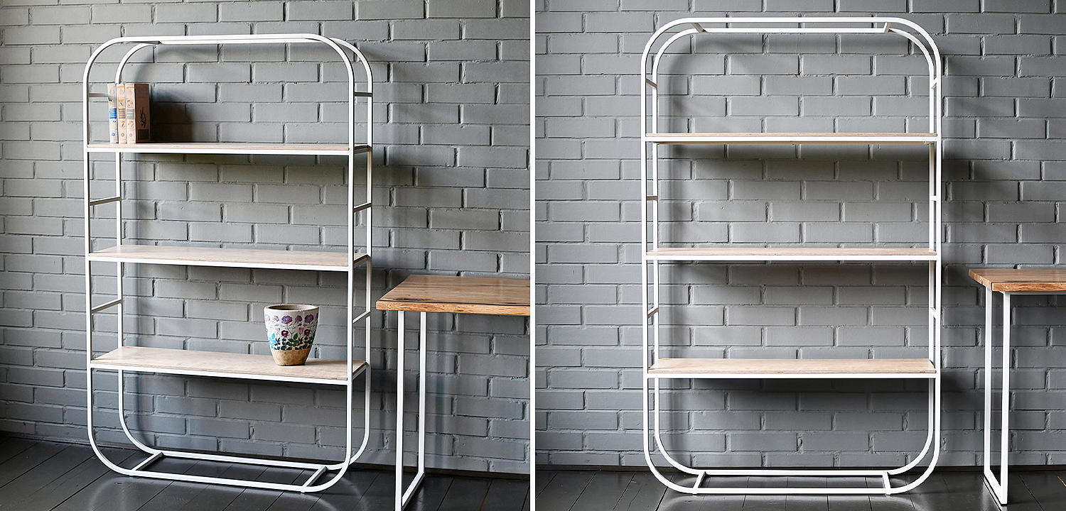 Стеллаж Parson Industrial Metal Rust Rack Стеллаж Parson Industrial Metal Rust Rack - Loft-Concept в Твери
