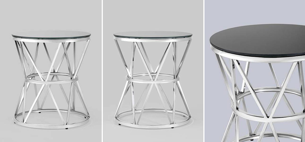 Стол приставной Beranger Collection Silver Стол приставной Beranger Collection Silver - Loft-Concept в Твери