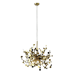 Подвесной светильник с металлическими круглыми элементами Terzani Argent варинант исполнения - 6 | Loft Concept в Твери