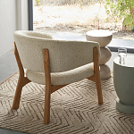 Приставной столик из массива манго Tom-tom Grey варинант исполнения - 5 | Loft Concept в Твери