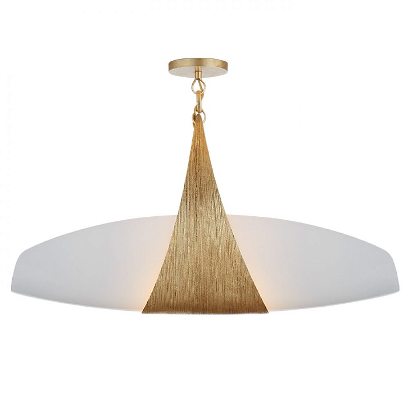 Люстра Utopia Large Linear Bath Pendant, Gild Золотой Белый Люстра Utopia Large Linear Bath Pendant, Gild Золотой Белый в Твери | Loft Concept
