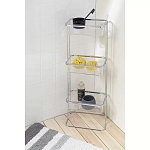 Полка напольная трехъярусная для ванной Bathroom Floor Shelf варинант исполнения - 6 | Loft Concept в Твери