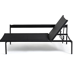 Диван-шезлонг черный Annet варинант исполнения - 4 | Loft Concept в Твери