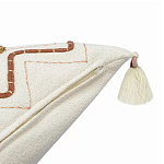 Подушка декоративная с геометрическим узором и кисточками Divine Abstractions варинант исполнения - 2 | Loft Concept в Твери