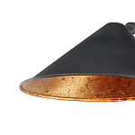 Бра настенное на тонком кронштейне с 2-мя конусообразными плафонами Vintage Reading Light варинант исполнения - 1 | Loft Concept в Твери