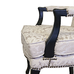 Кресло c растительным орнаментом Aubrey Classical Armchair beige jacquard варинант исполнения - 4 | Loft Concept в Твери