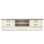 ТВ-тумба в стиле прованс из массива берёзы Interiors Romance варинант исполнения - 1 | Loft Concept в Твери