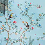 Обои ручная роспись Amazonia Duck Egg варинант исполнения - 4 | Loft Concept в Твери