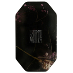 Шкатулка из эпоксидной смолы с цветами черная Epoxy Resin Pink Flowers Box Black варинант исполнения - 1 | Loft Concept в Твери