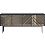 ТВ-тумба с зеркальным декором Serena TV-Stand варинант исполнения - 2 | Loft Concept в Твери