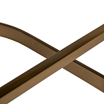 Стул барный букле бежевый с каркасом цвета матовое золото Tactility варинант исполнения - 4 | Loft Concept в Твери