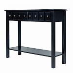 Черная консоль с выдвижными ящиками Monica варинант исполнения - 5 | Loft Concept в Твери