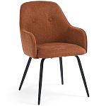 Кресло обеденное на металлических ножках Mazzi Chair варинант исполнения - 2 | Loft Concept в Твери