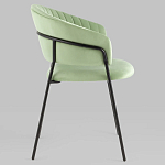 Стул в велюре фисташкового цвета Horizon варинант исполнения - 2 | Loft Concept в Твери