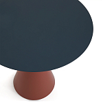 Стол для сада из стали Round Steel варинант исполнения - 4 | Loft Concept в Твери