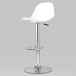 Барный стул с белым сиденьем Ellis варинант исполнения - 5 | Loft Concept в Твери