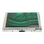 Портсигар на 10 сигарет с газовой зажигалкой из натурального камня Малахит Stone Cigarettes Cases варинант исполнения - 5 | Loft Concept в Твери