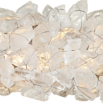 Люстра светодиодная фактурная в форме кольца Amber Crystal варинант исполнения - 1 | Loft Concept в Твери