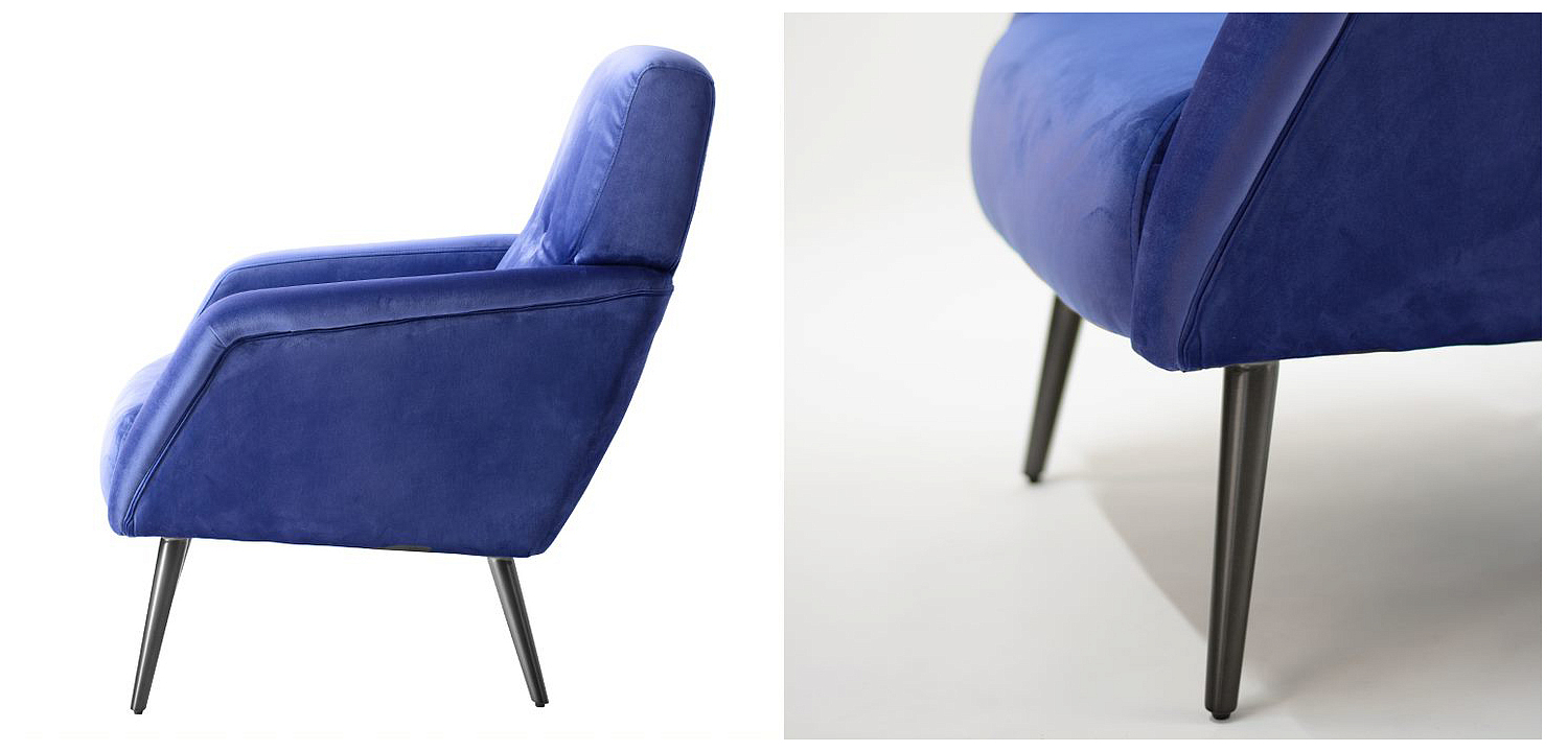 Кресло Diaspro Chair blue Кресло Diaspro Chair blue - Loft-Concept в Твери