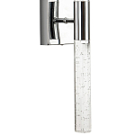 Бра со стеклянным плафоном хром Gileberte Glass Tube Wall Lamp Chrome варинант исполнения - 2 | Loft Concept в Твери