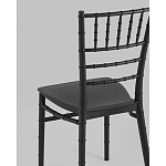 Стул Chiavari пластик черный варинант исполнения - 3 | Loft Concept в Твери
