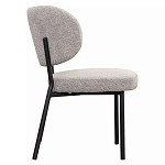 Стул мягкий с серо-бежевой буклированной обивкой Inspiration from Provence варинант исполнения - 2 | Loft Concept в Твери