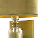 Бра с овальным абажуром на прозрачном основании Masculinity варинант исполнения - 1 | Loft Concept в Твери