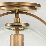 Потолочный светильник с прозрачным стеклянным шаром с эффектом пузырьков Hinkley варинант исполнения - 14 | Loft Concept в Твери