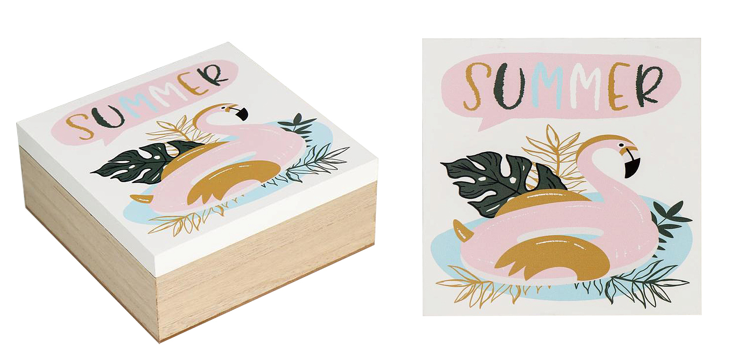 Шкатулка Flamingo Summer Box Шкатулка Flamingo Summer Box - Loft-Concept в Твери