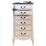 Комод высокий узкий с 6-ю ящиками Interiors Romance варинант исполнения - 1 | Loft Concept в Твери