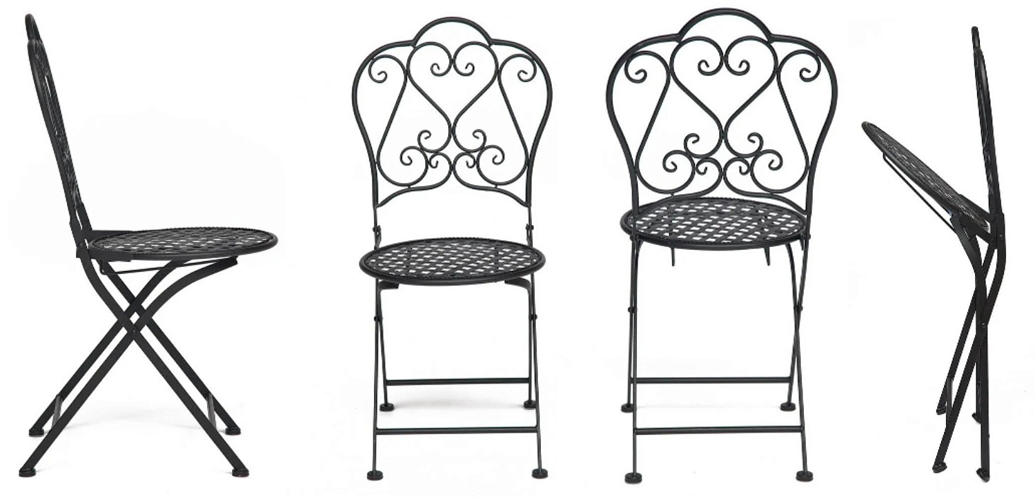 Стул Forged Patterns Love Black Стул Forged Patterns Love Black - Loft-Concept в Твери