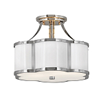 Потолочный светильник с декоративными заклепками Hinkley  варинант исполнения - 11 | Loft Concept в Твери