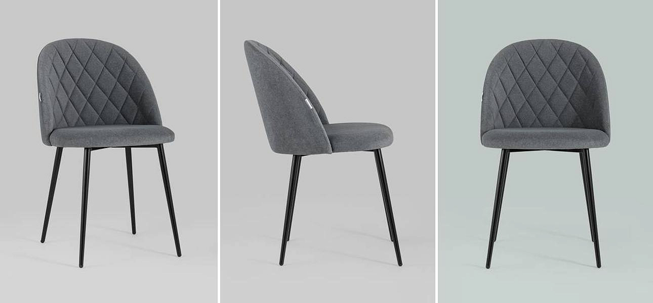 Стул Miruna Rhombus Серый Стул Miruna Rhombus Серый - Loft-Concept в Твери