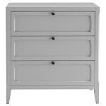Комод с 3-мя ящиками серый Silva Grey Chest of Drawers варинант исполнения - 1 | Loft Concept в Твери
