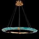 Люстра в форме кольца с цветочным декором Warm Heavenly Light варинант исполнения - 4 | Loft Concept в Твери