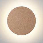 Бра круглое натуральная Пробка Natural Cork варинант исполнения - 3 | Loft Concept в Твери