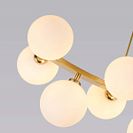 Люстра подвесная с белыми лампами в форме шара Felicitat варинант исполнения - 3 | Loft Concept в Твери