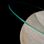 Торшер - журнальный стол Cryptocrystalline Stone варинант исполнения - 8 | Loft Concept в Твери