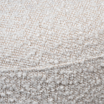 Кресло без подлокотников с обивкой из белой ткани букле Pacification варинант исполнения - 3 | Loft Concept в Твери