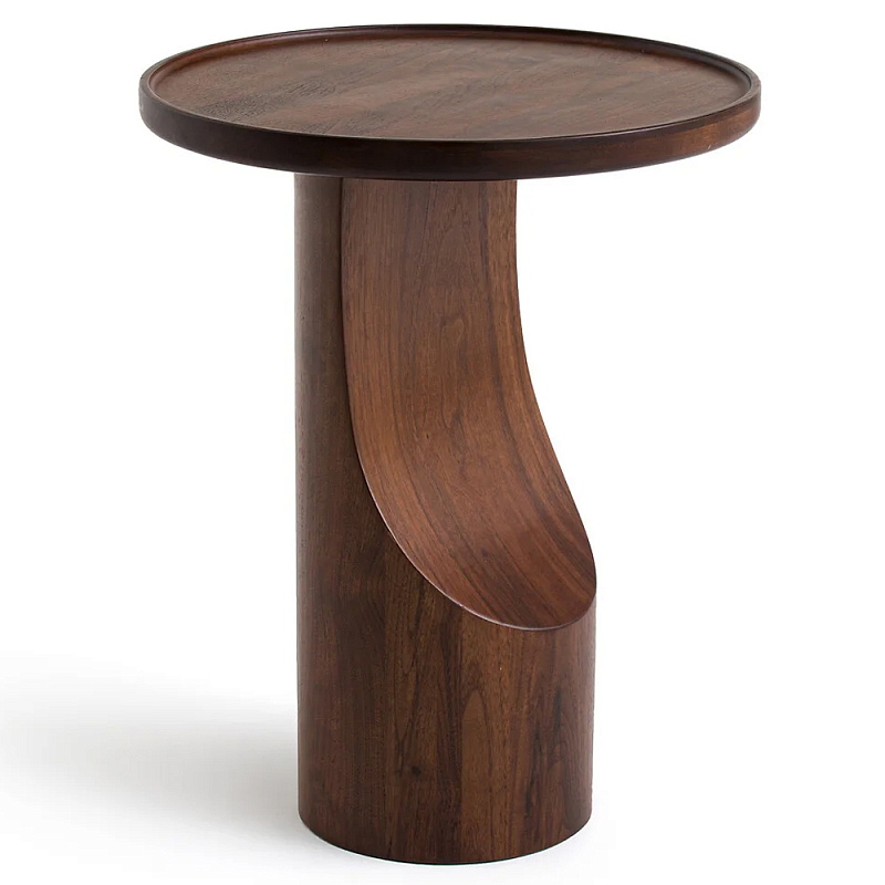 Приставной столик из массива дерева Walnut Орех Приставной столик из массива дерева Walnut Орех в Твери | Loft Concept