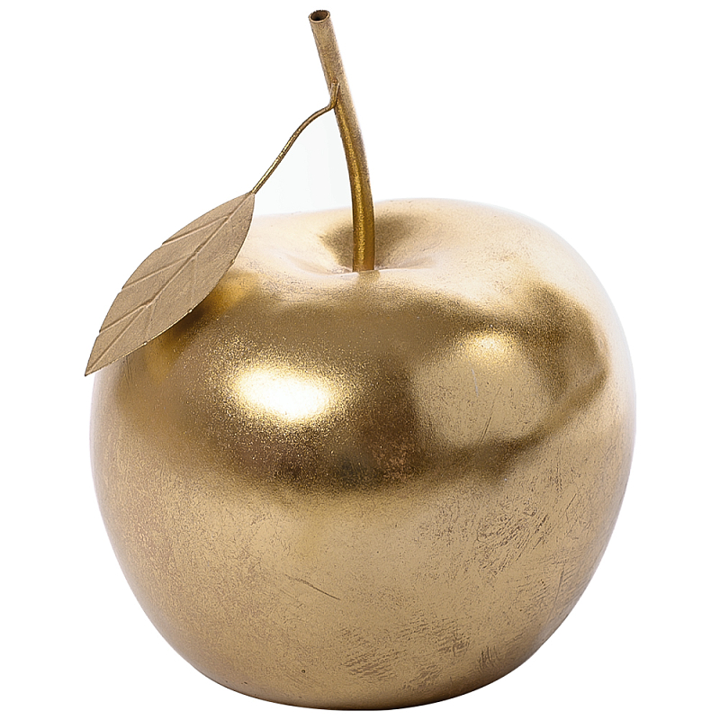 Декоративная статуэтка в виде яблока Golden Apple Statuette Золотой Декоративная статуэтка в виде яблока Golden Apple Statuette Золотой в Твери | Loft Concept