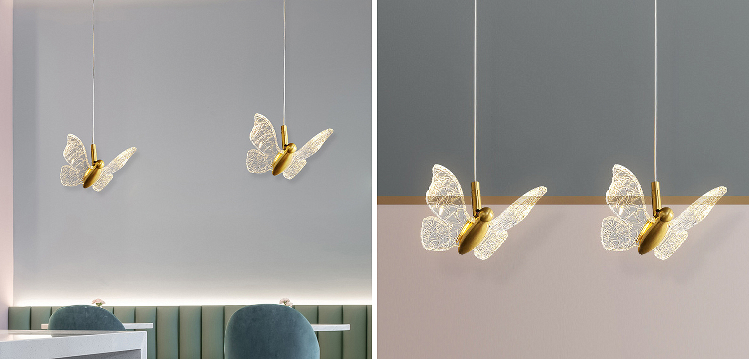 Butterfly Pendant Lamp H Butterfly Pendant Lamp H - Loft-Concept в Твери
