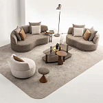 Двухместный диван Calypso варинант исполнения - 4 | Loft Concept в Твери