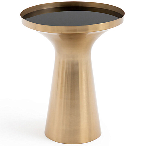 Приставной столик из латуни Grant Brass Side Table